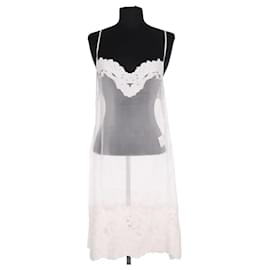 Givenchy Kleid aus weißer Seide Weiß