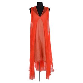 Lanvin Vestido de cerimónia laranja Laranja