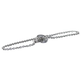 Cartier, Love bracelet on a chain in white gold Silvery