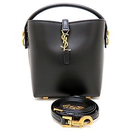 Mini borsa a secchiello Yves Saint Laurent Nero