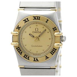 Relógio OMEGA Constellation em ouro 18K e aço para mulher Outro