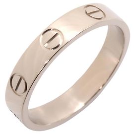 Cartier Mini Love Ring aus 18K Weißgold Silber
