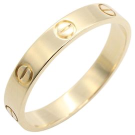 Bague Mini Love de Cartier en or jaune 18K Doré