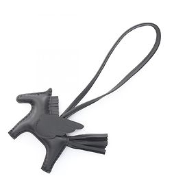 Hermès Charm Hermes Rodeo Pegasus PM Noir