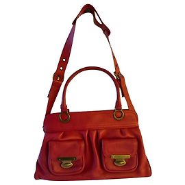 Borsa a tracolla in pelle rossa Marc Jacobs Rosso