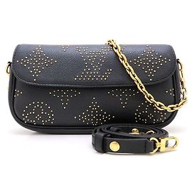 Louis Vuitton Wallet on Chain Ivy Shoulder Bag Black