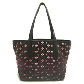 Jimmy Choo Sasha Handbag in Pink Leather Pink