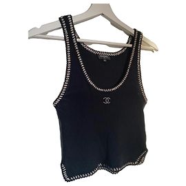 Chanel Canotta Logo 22P - Nero Nero