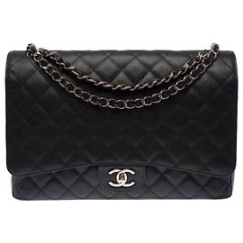 Bolsa CHANEL Timeless/Classique em Couro Preto - 103735 Preto