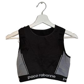 Paco Rabanne Black Sports Bra Black