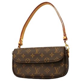 Carteira com corrente Louis Vuitton Monogram Wallet-on-Chain Ivy Marrom