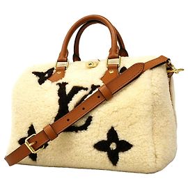 Louis Vuitton LV Ski Speedy Bandoulière 25 Handtasche Weiß