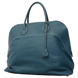 Hermès Borsa Hermes Bolide Relax 45 Blu