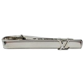 Pin de gravata prateado Louis Vuitton Prata