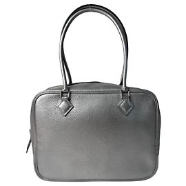 Hermès Hermes Mini Plume 20 Olympic Limited Edition Handtasche Silber
