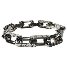 Pulseira de corrente colar Monogram Louis Vuitton Prata