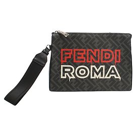 Fendi Black Clutch Bag Black