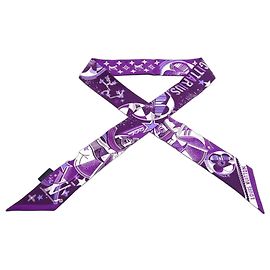 Louis Vuitton Bandeau BB LV Star Sign Sagittarius Schal Lila