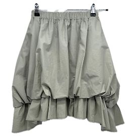 Autre Marque Falda de algodón gris RENAISSANCE RENAISSANCE Gris
