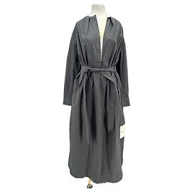 Autre Marque Vestido de algodón gris BOBKOVA Gris