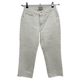 Autre Marque Calça capri branca DL1961 Branco
