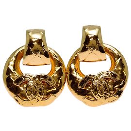 Orecchini a clip rotondi Chanel Coco Mark da donna Altro