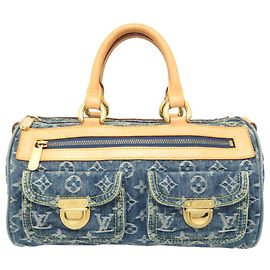 Borsa Louis Vuitton Neo Speedy Blu