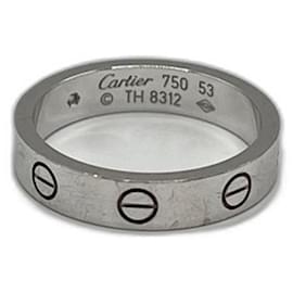 Anel Love da Cartier em Prata Prata
