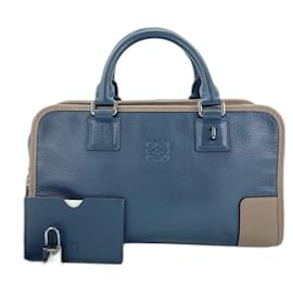 Loewe Amazonama Handbag Navy blue