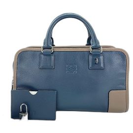 Loewe Amazonama Handtasche Marineblau