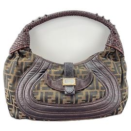 Borsa Fendi Spybag Zucca Marrone