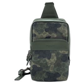 Coach Signature Camouflage Gürteltasche in Grün Grün