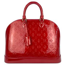 Borsa Louis Vuitton Alma GM - Rosso Rosso