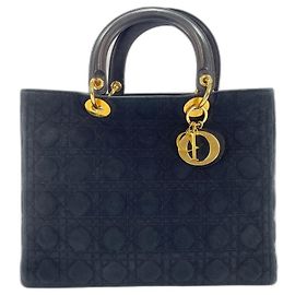 Borsa Christian Dior Lady in nero Nero