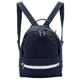 Chanel Blue CC Quilted Nylon Sport Line Backpack Blue Navy blue