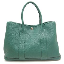 Hermès Green Negonda Garden Party 30 Green