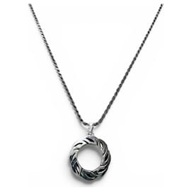 Collar Bottega Veneta 708319 Tide Silver Plata
