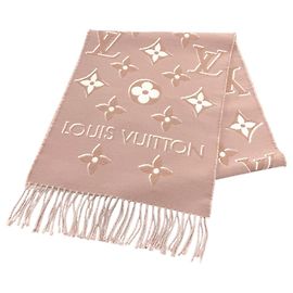 Echarpe Louis Vuitton Essential Shine em mistura de lã e seda Outro
