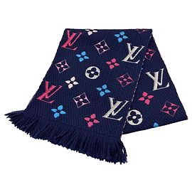 Echarpe de mistura de lã e seda Logomania Louis Vuitton Outro