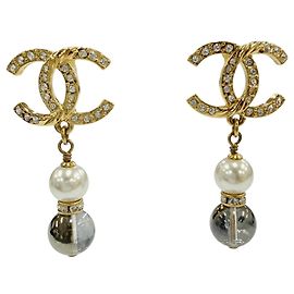 Boucles d'oreilles Coco Mark Stud A23C Chanel Doré