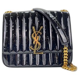 Borsa a Spalla Vicky Yves Saint Laurent Nero