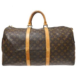 Louis Vuitton Keepall Monogram 50 Marrom