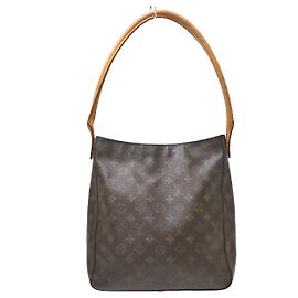 Louis Vuitton Monogram Looping Monogram Canvas GM Marron