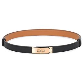 Hermès Hermes Kelly Belt in Black Pink Black Pink