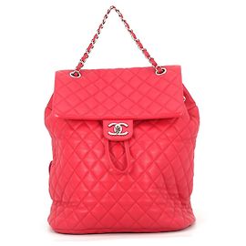 Sac à dos Chanel Matelassé Rouge
