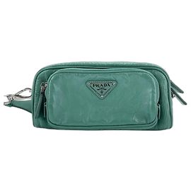 Bolsa de ombro Prada Nappa Verde Antique Verde