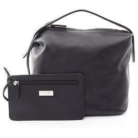 Sac à main en cuir Loewe Noir