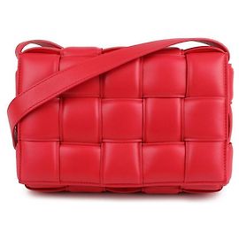 Bottega Veneta Borsa a tracolla Padded Cassette Rosso