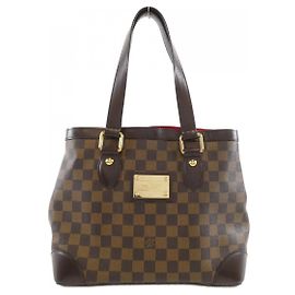 Bolsa Louis Vuitton Hampstead Damier Marrom