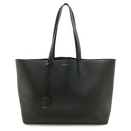 Borsa Tote in pelle Yves Saint Laurent Nero